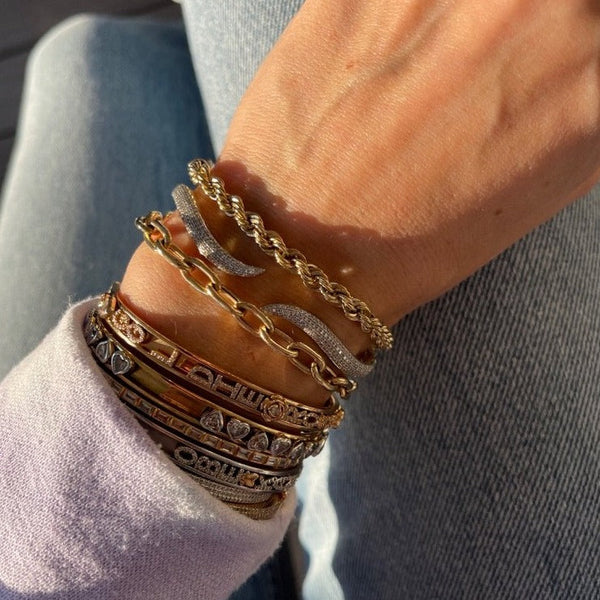Large Rope Chain Bracelet