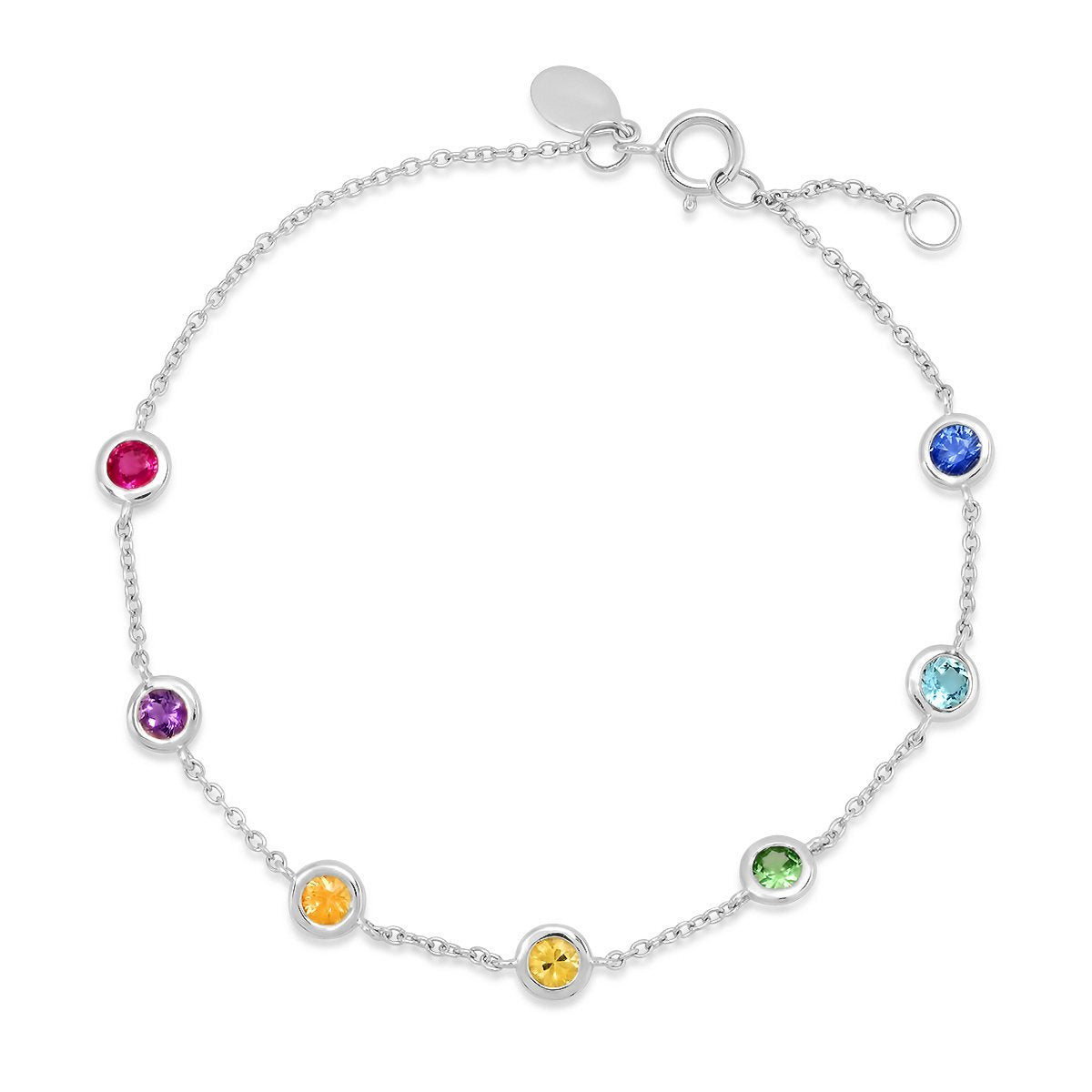 Rainbow by the Yard Bracelet