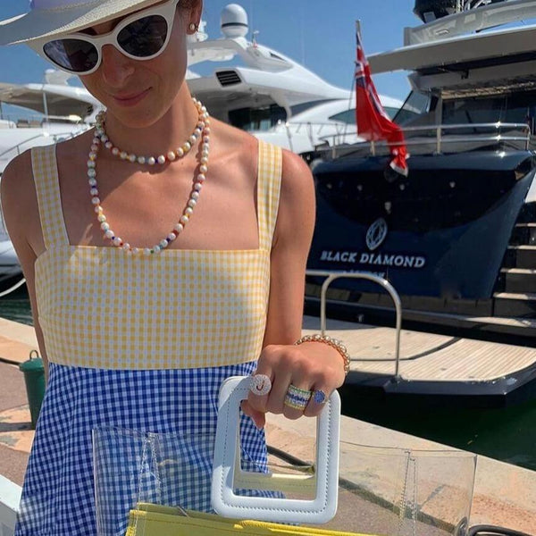 Baroque Pearl Rope Necklace