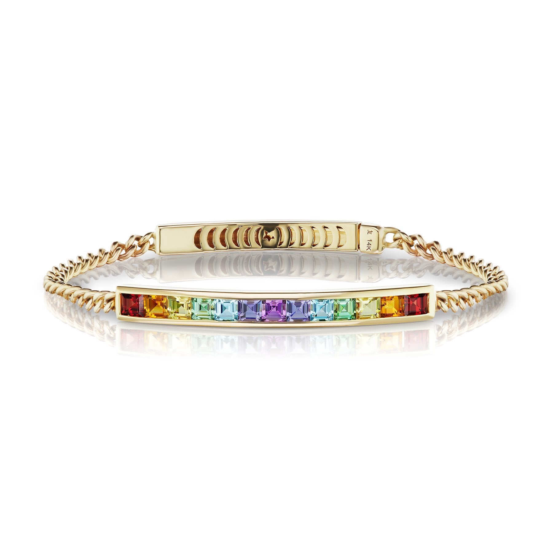 Rainbow ID Bracelet
