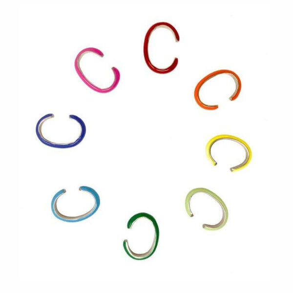 Colored Enamel Ear Cuff