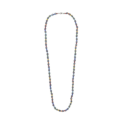 Black Baroque Pearl Rope Necklace