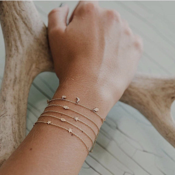 Itty Bitty Hamsa Bracelet