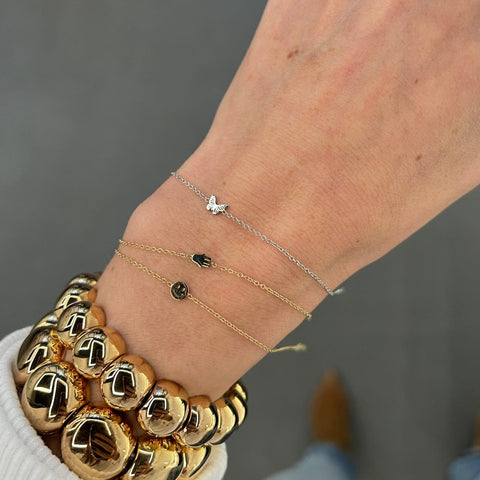 Itty Bitty Hamsa Bracelet