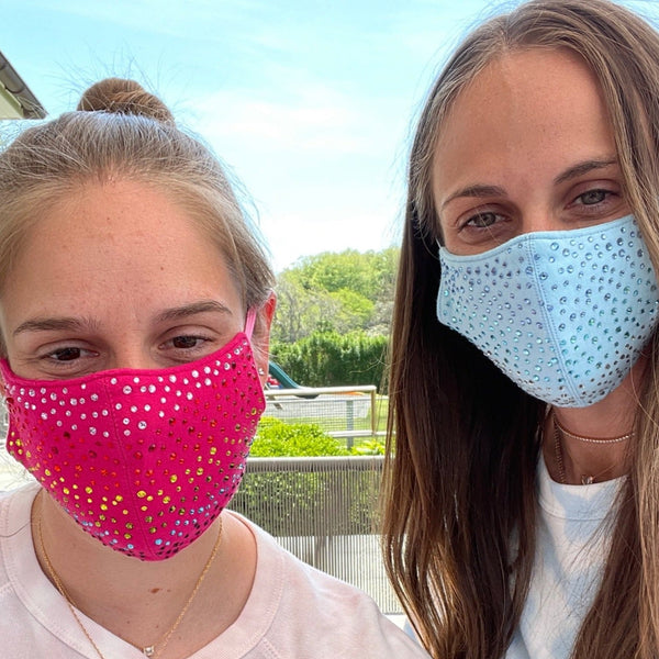 Ombre Gemstone Masks