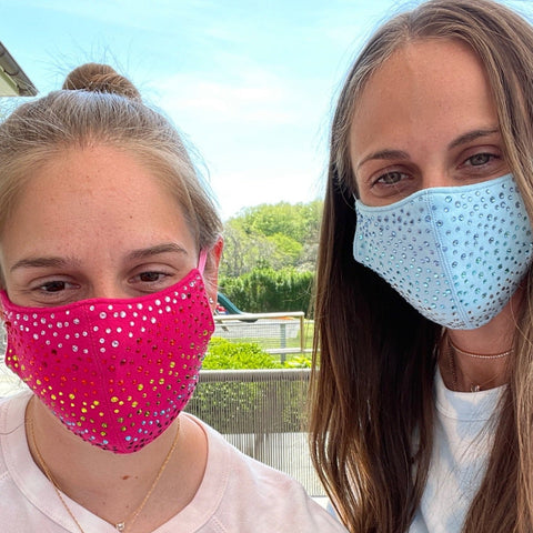 Ombre Gemstone Masks