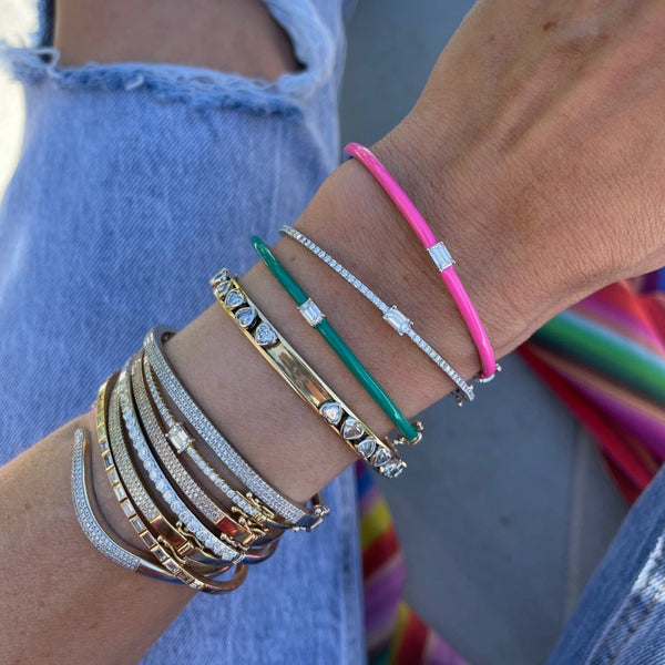 Enamel Arielle Bangle