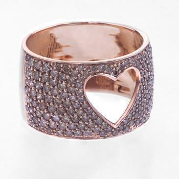 Pave Love is Love Ring