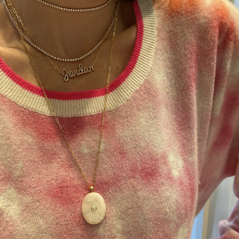 Shiny Stone Necklace