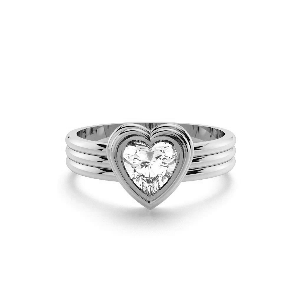 Radiant Heart Ring