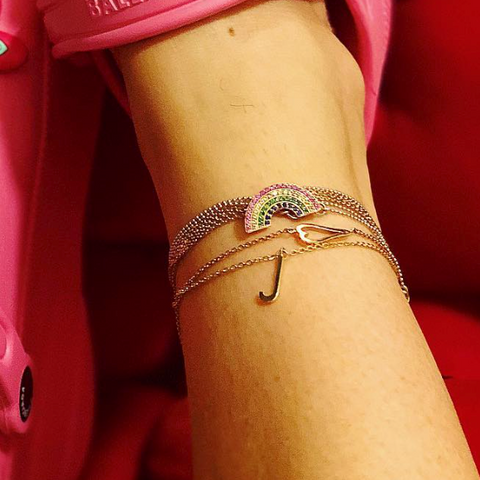 Double Wrap Charm Anklet-Necklace