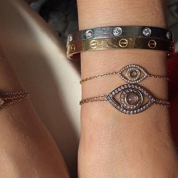 Mini Diamond Eye Bracelet