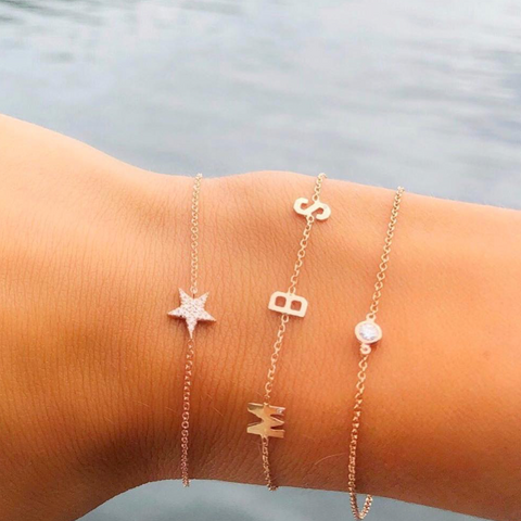 Pave Star Bracelet