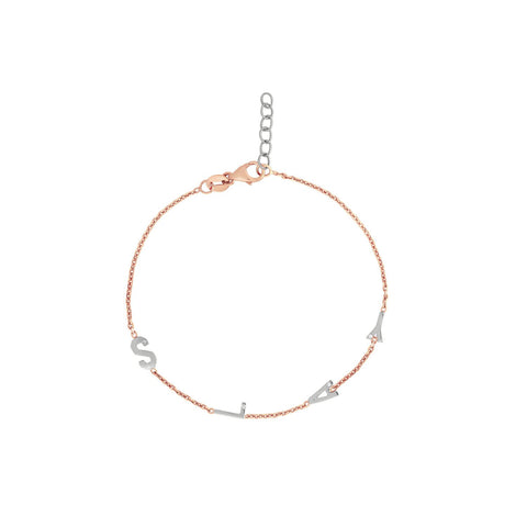 Mini Letter Bracelet
