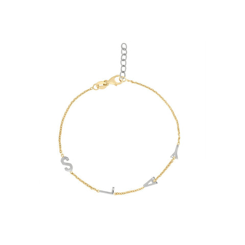 Mini Letter Bracelet