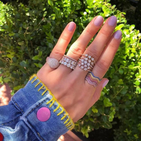 Triple Star Ring
