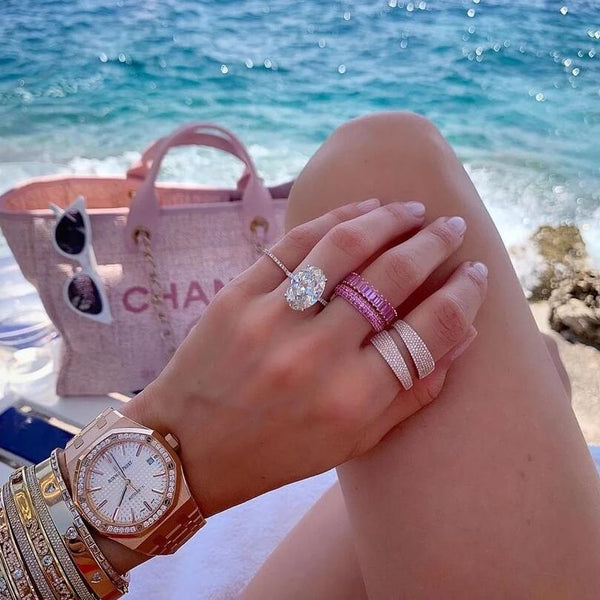 Kristyn Kylie Baguette Gemstone Ring