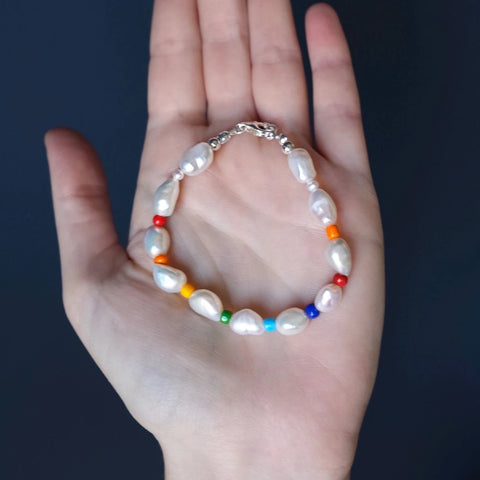 Mini Baroque Pearl Bracelet