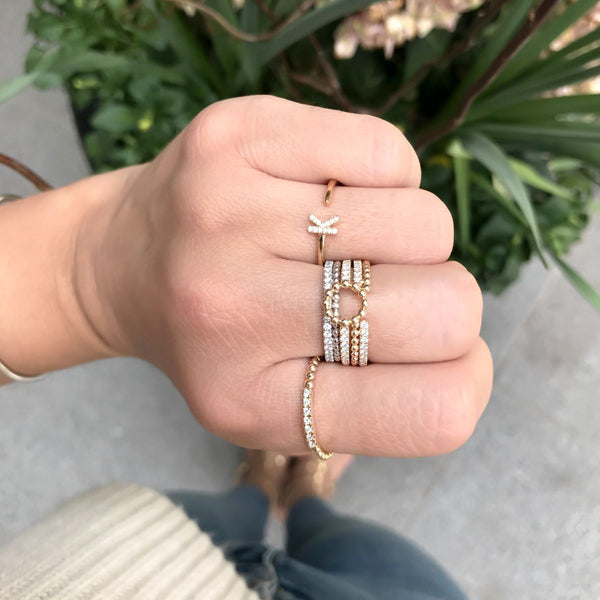 Custom Open Initial Ring