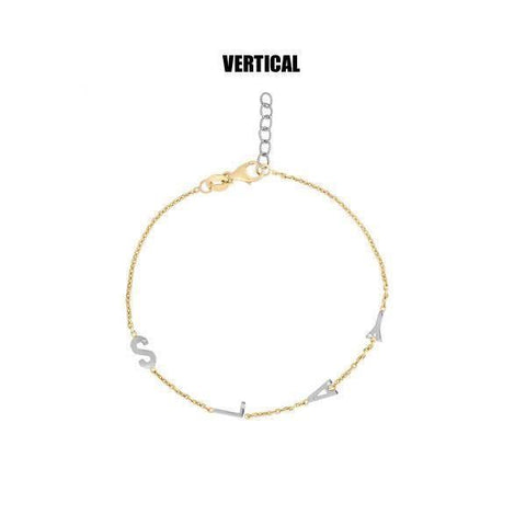 SG_Test - Mini Initial Bracelet