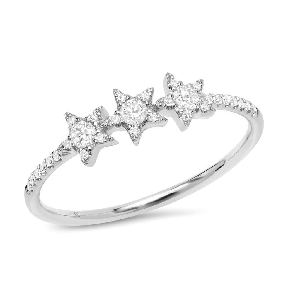 Triple Star Ring