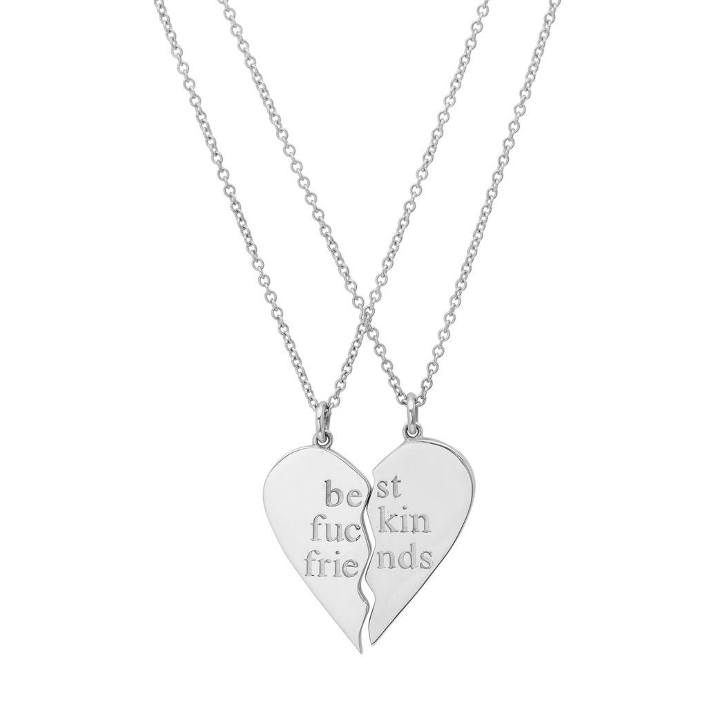 BFF Heart Necklace