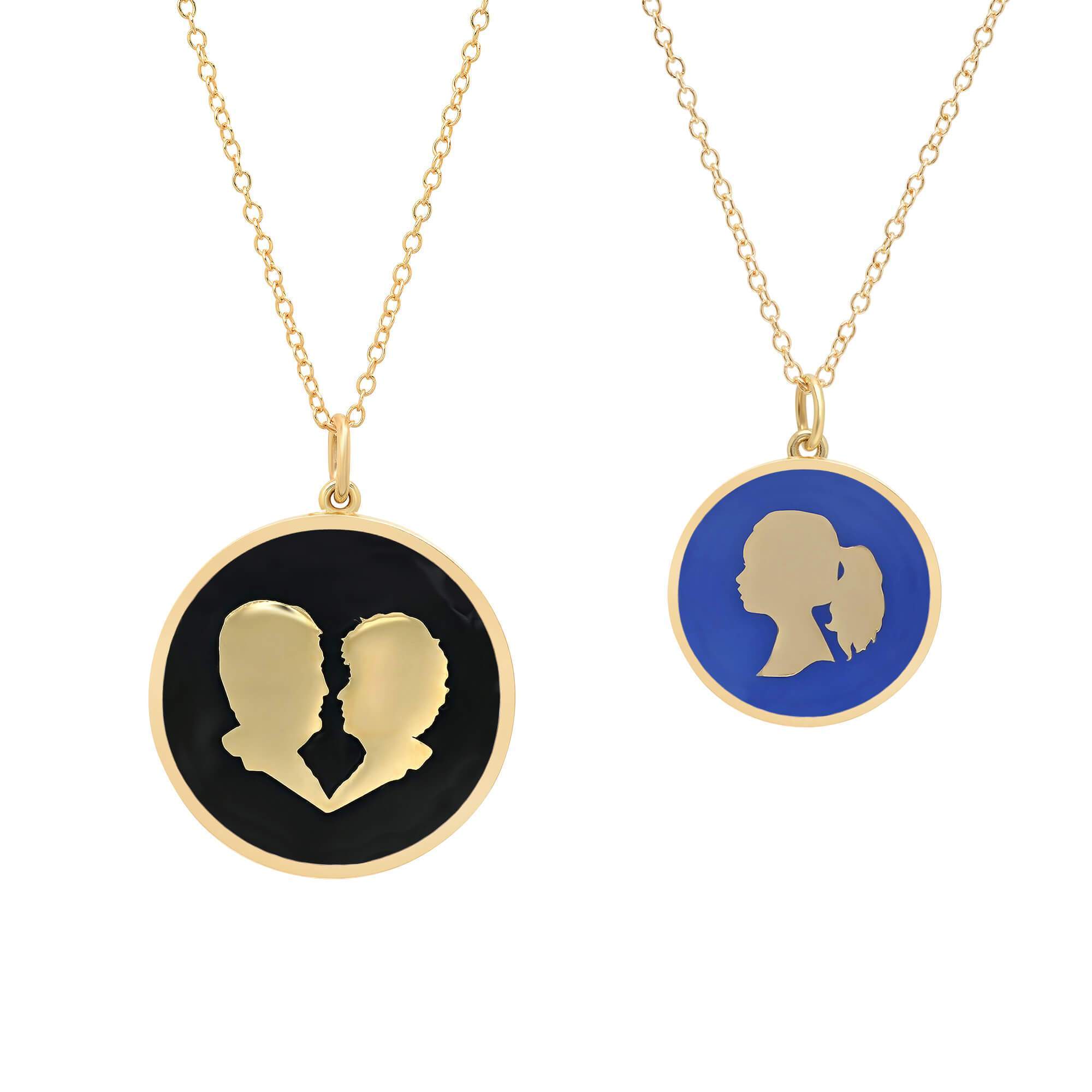 Custom Silhouette Necklace