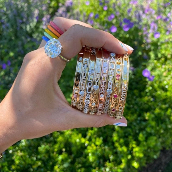 Mini Personalized Slider Bangle™ V2