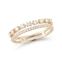 Link to the Ava Bea Double Row Ring Product