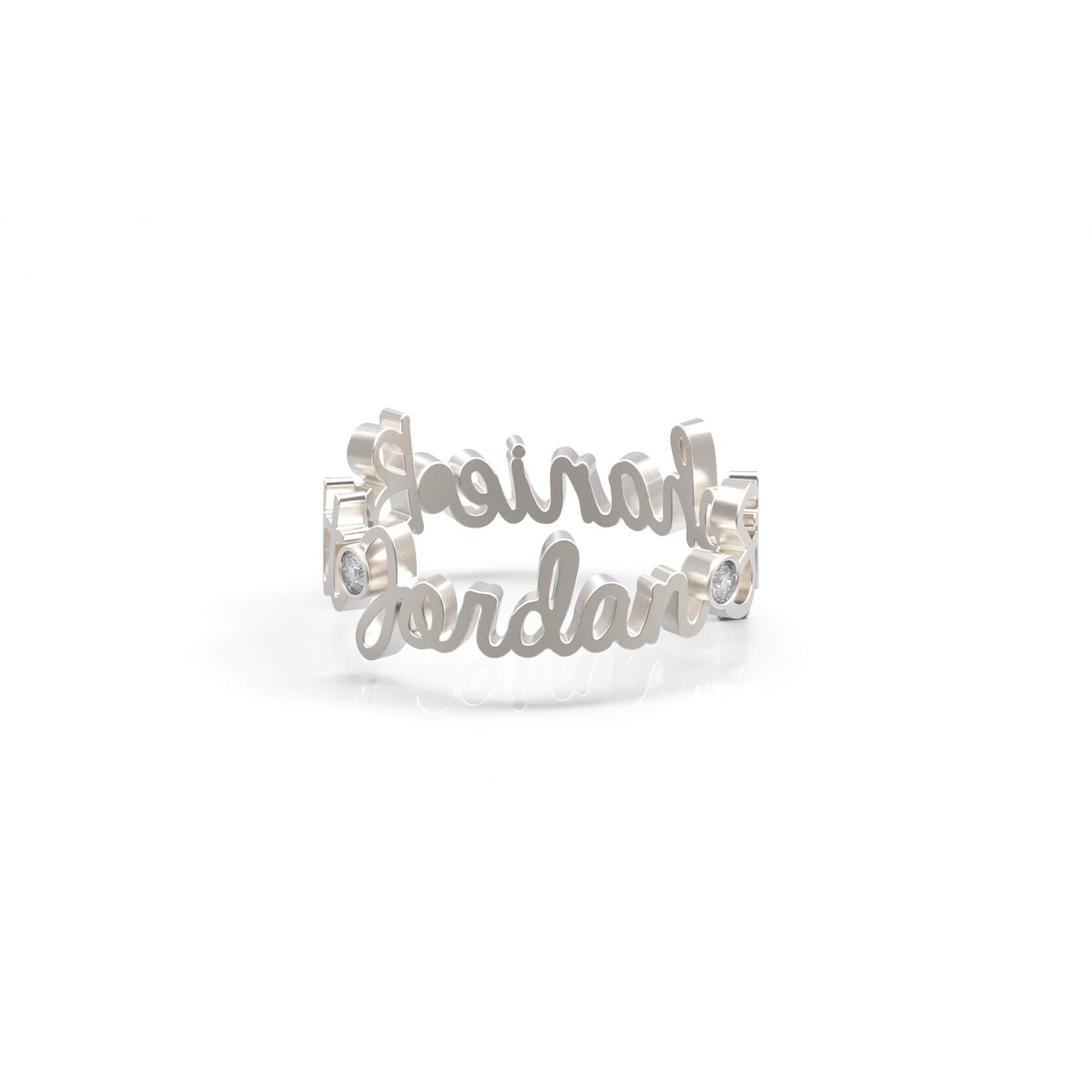 3 Name Ring
