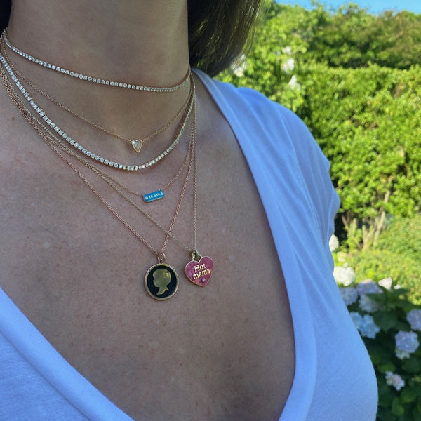 Custom Silhouette Necklace