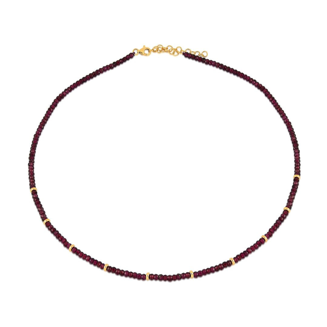 Birthstone Bead Necklace