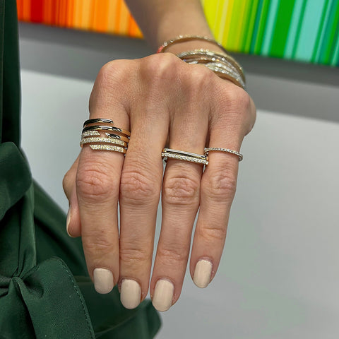 Gold Swirl Ring