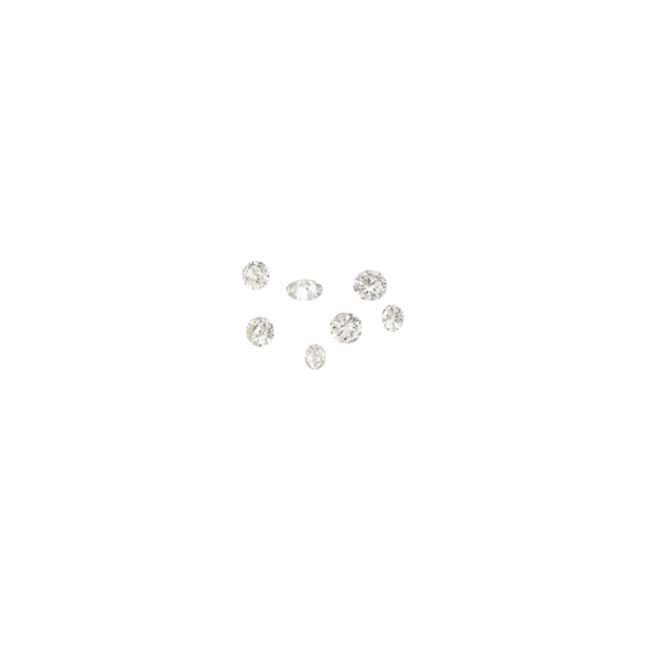 7 Tiny Loose Diamonds