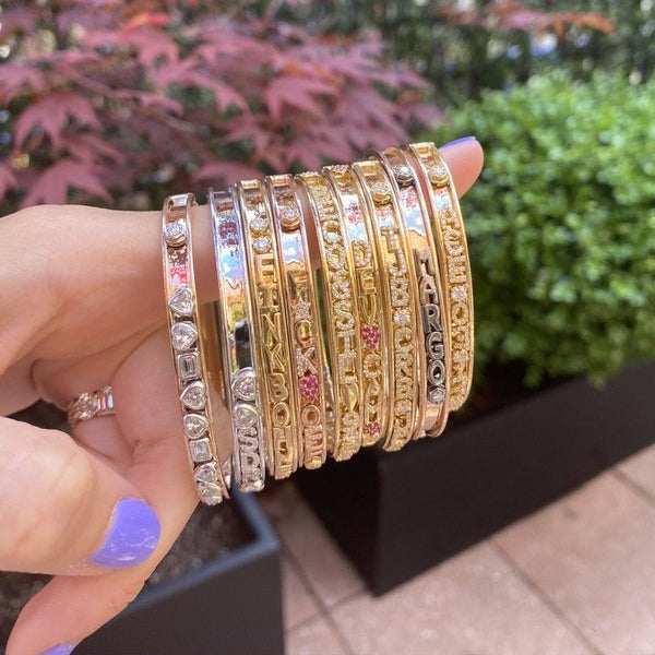 Mini Personalized Slider Bangle™ V2