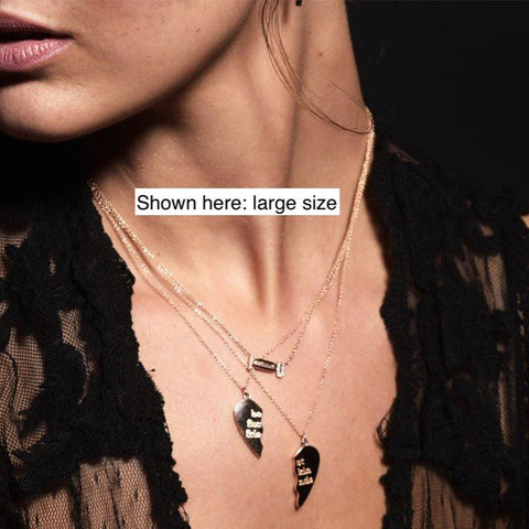 BFF Heart Necklace