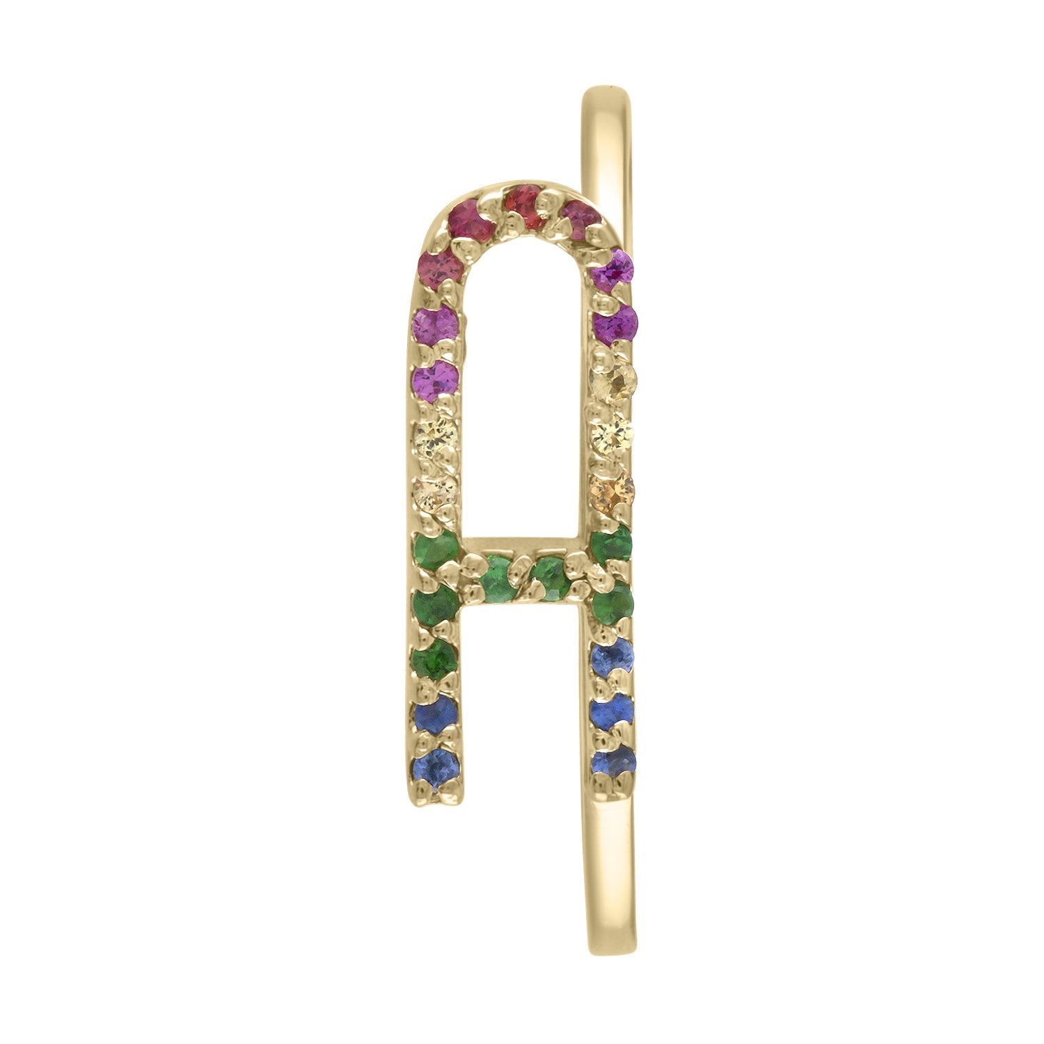 Rainbow Statement Stack Ring