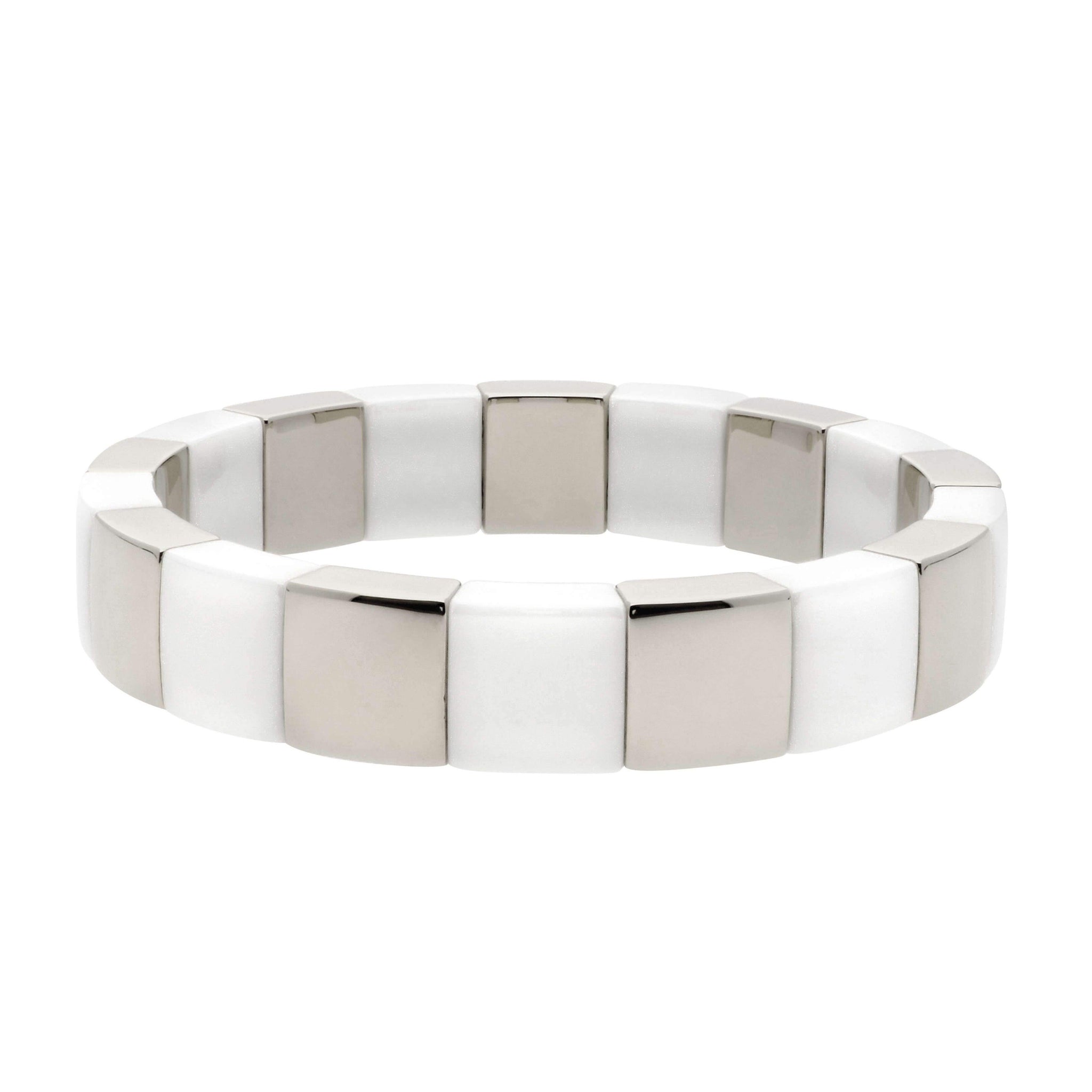 Two Tone Square Aura Bracelet