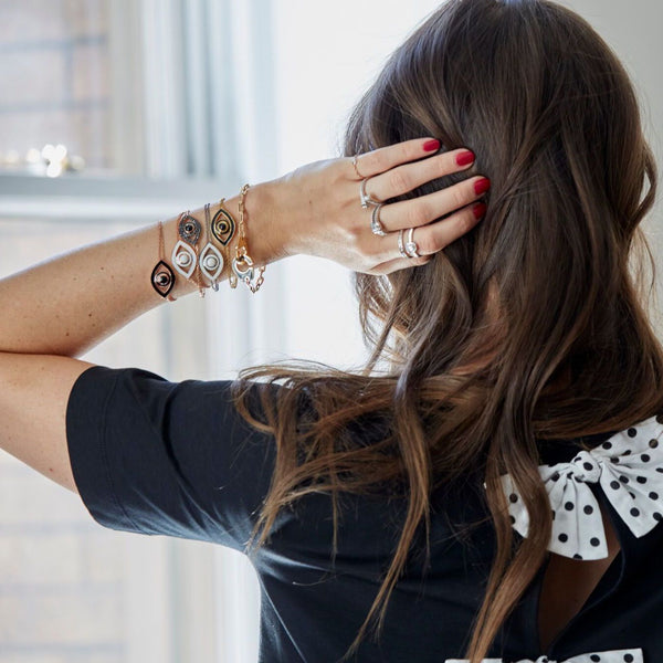 Black Diamond Eye Bracelet