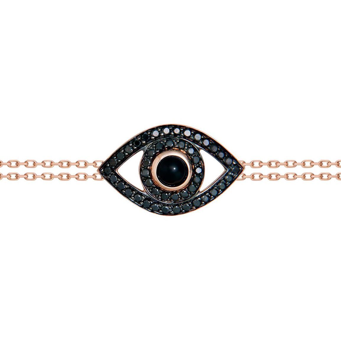Black Diamond Eye Bracelet