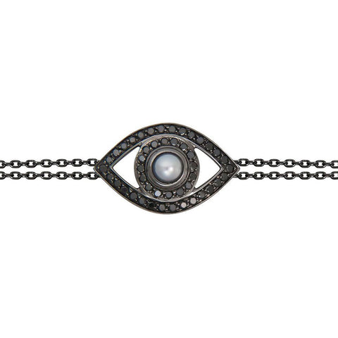 Black Diamond Eye Bracelet