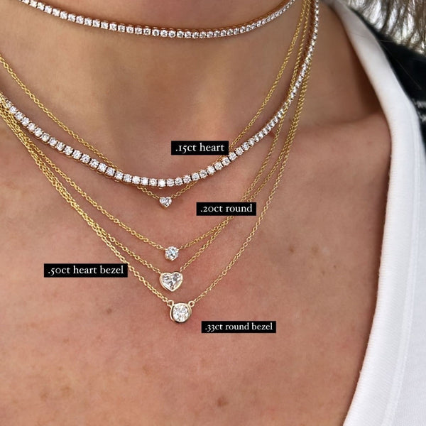 Bezel Necklace