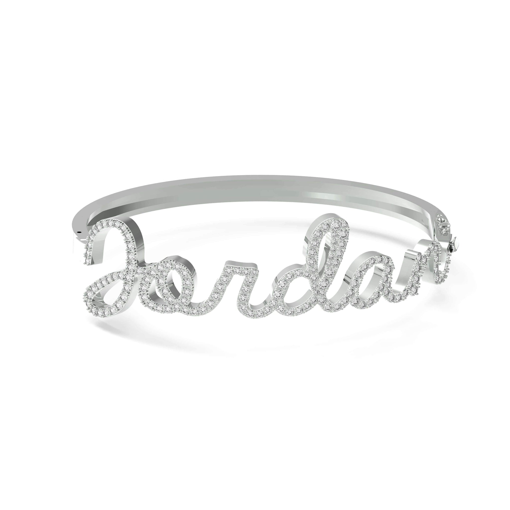 XL Jumbo Pave Name Bangle
