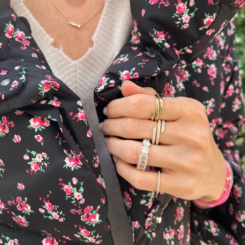 Gold Swirl Ring 