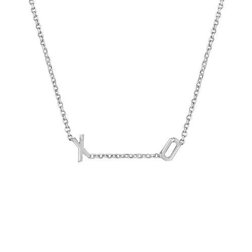 Mini Double Initial Necklace