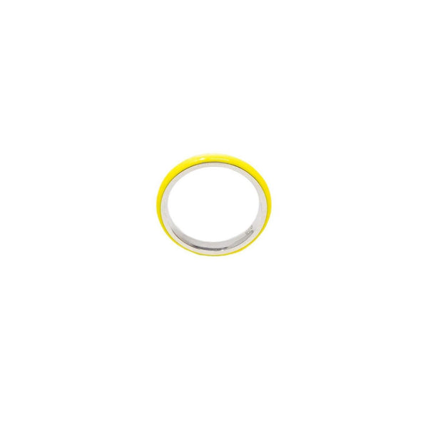 Colored Enamel Thin Ring