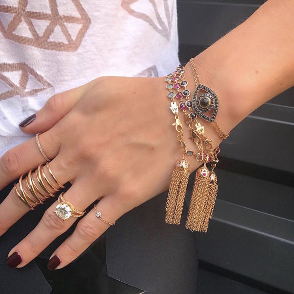 Black Diamond Eye Bracelet