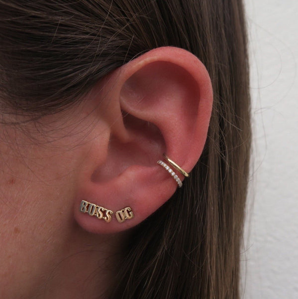 Catchphrase Studs