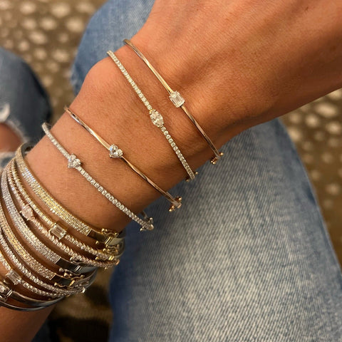 Gold Arielle Bangle