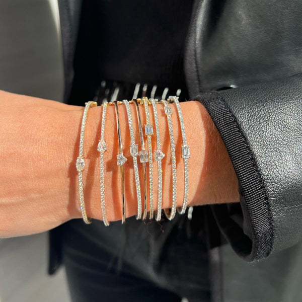 Gold Arielle Bangle